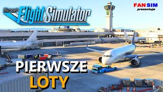 MICROSOFT FLIGHT SIMULATOR 1 ✈️ PIERWSZE LOTY A320 B787 oraz lotniska EPKT  PREMIUM [upl. by Schreiber]