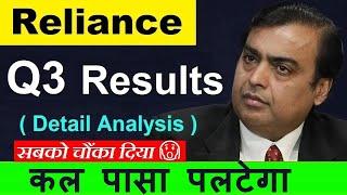 Reliance Q3 Results  Detail Analysis 🔴 Reliance Industry Share Mukesh Ambani News🔴 Jio Retail SMKC [upl. by Eener679]