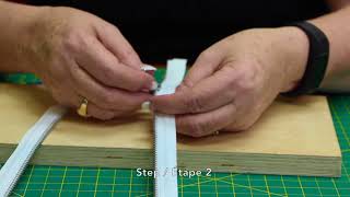 How To Replace a Reversible Zipper Slider [upl. by Mikkanen493]