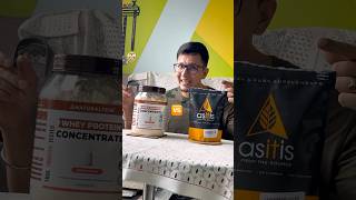 ASITIS Raw Whey Protein Vs Naturaltein Raw Whey Protein [upl. by Meakem]