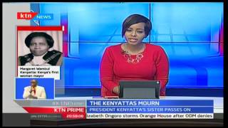 President Kenyattas family is in mourning following the death of Margaret Wambui Kenyatta [upl. by Gnoix]