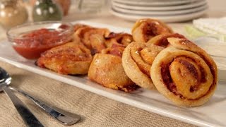 How to Make Pizza Pinwheels  Eat the Trend [upl. by Correna]