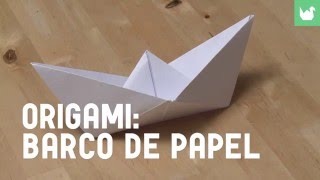 Cómo hacer un barco de papel  Origami [upl. by Eleph34]