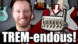 Farewell to Fenders 6screw Trem  Floyd Rose Install [upl. by Eillam]