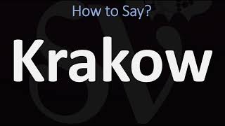 How to Pronounce Krakow CORRECTLY Polish Vs English Pronunciation Guide [upl. by Aitetel549]