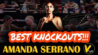 5 Amanda Serrano Greatest Knockouts [upl. by Fraser]