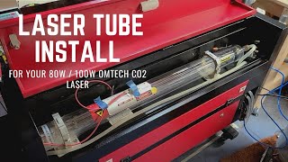 How to Install your CO2 Laser Tube [upl. by Aleacem]