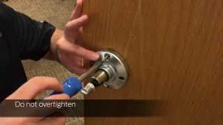 Falcon K Series Lock Installation [upl. by Risteau]