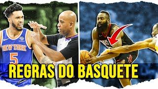 REGRAS BÁSICAS DO BASQUETE  Parte 01 Para iniciantes [upl. by Kcirtapnhoj]