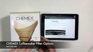 CHEMEX Coffeemaker Filter Options [upl. by Assiruam]