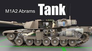 How does a Tank work M1A2 Abrams [upl. by Eerahc]