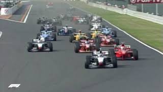 Hakkinen Battles Schumacher For The Title  1998 Japanese Grand Prix [upl. by Shanta948]