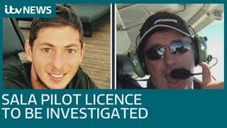 Emiliano Sala pilot plane licence to be investigated  ITV News [upl. by Ahsinuq]