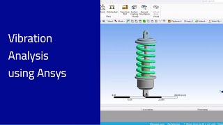 Vibration Analysis using ANSYS [upl. by Lounge]