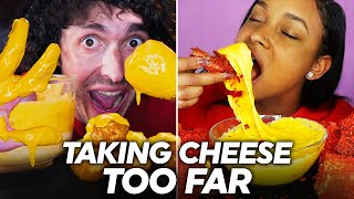 MUKBANGERS take CHEESE TOO FAR [upl. by Garlanda]