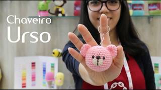 Amigurumi chaveiro urso crochê [upl. by Ynnig]