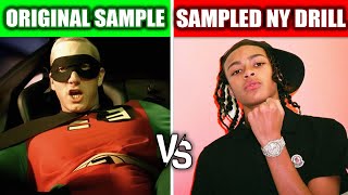 ORIGINAL SAMPLE VS SAMPLED NY DRILL SONGS PART 4 [upl. by Long]