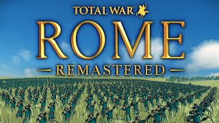 Rome Total War Remastered  The Mercenaries Challenge [upl. by Nnylannej556]