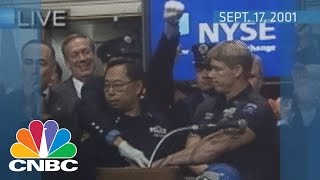 Reopening the NYSE after 911  Archives  CNBC [upl. by Allwein985]