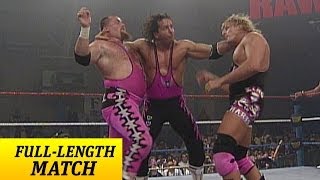 FULLLENGTH MATCH  Raw  Bret Hart amp British Bulldog vs Owen Hart amp Jim Neidhart [upl. by Enilarac]