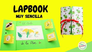 COMO HACER UNA LAPBOOK SENCILLA  DIY [upl. by Delanty]