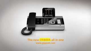 Siemens Gigaset DX800A AllInOne IP Phone [upl. by Vilhelmina209]