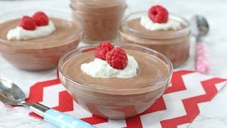 Greek Yogurt Chocolate Mousse  Healthy Dessert Recipe [upl. by Miguel]