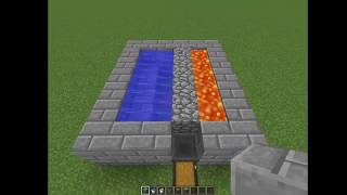 Minecraft Easy Stone Generator 260 Stone Per Minute  18  119 [upl. by Enived616]