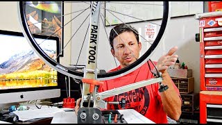 Beginners Guide To Bicycle Wheel Truing How A Truing Stand Works [upl. by Alema537]