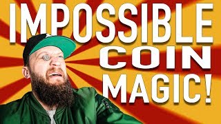 REACTING TO COIN MAGIC  Worlds BEST coin Magicians [upl. by Ihp838]