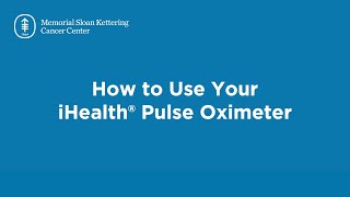 How to Use Your iHealth® Pulse Oximeter [upl. by Bambie]