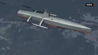 US Navy tests new submarinehunting drone ship [upl. by Liam]