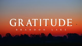 Gratitude  Brandon Lake Lyrics [upl. by Alekal]