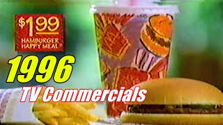 HalfHour of 1996 TV Commercials  90s Commercial Compilation 11 [upl. by Annoled]