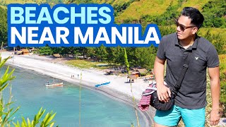 12 of the BEST BEACHES NEAR MANILA Batangas Zambales Quezon amp More • ENGLISH • The Poor Traveler [upl. by Nyer]