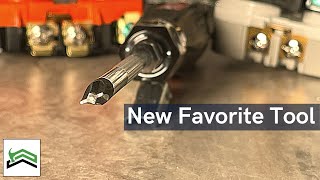 Milwaukee ECX Screwdriver Review  Must Have Electrical Tool [upl. by Ahsai]