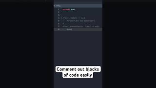 Godot Tip Comment out code easily [upl. by Ailito]