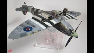 ep244  tamiya 132 spitfire mkixc e build review part 2 [upl. by Notsgnal]