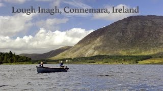 Salmon amp Seatrout fishing at Lough Inagh Connemara in Irelands most stunning scenery [upl. by Nylra310]