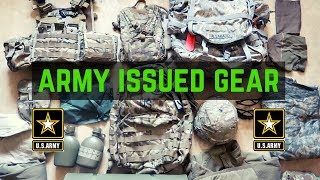 Gear You Get In The Army  ARMY CIF Central Issue Facility [upl. by Yeznil517]