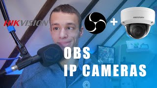 Using IP cameras as webcams inside OBS obsgstreamer plugin [upl. by Lorne13]