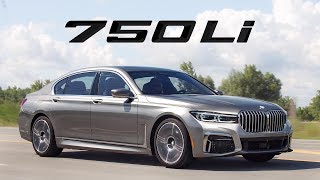 2020 BMW 750Li Review  Comfort Plus Big Grille [upl. by Stearn]