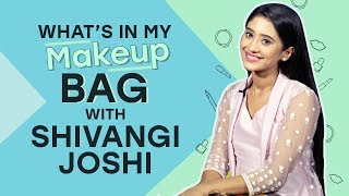 Whats in my Makeup Bag with Shivangi Joshi  Fashion  Lifestyle  Pinkvilla [upl. by Osrit]