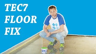 Vloer reparatie met Tec7 Floorfix  Instructievideo [upl. by Devy]