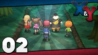 Pokémon X and Y  Episode 2  Santalune Forest [upl. by Carolann27]