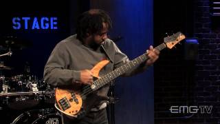 Victor Wooten wows with his performance of The Lesson solo live on EMGtv [upl. by Anitsugua]