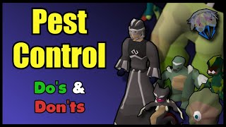 Pest Control Guide  How to Get Void Armor OSRS [upl. by Karly]