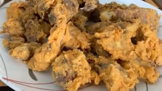 Tender Fried Chicken Gizzards Recipe [upl. by Erehpotsirhc]