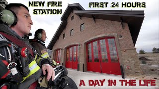 First 24 Hours in a New Fire Station  A Day in the Life [upl. by Nilok]