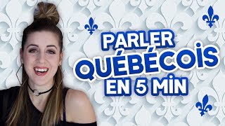 PARLER QUÉBÉCOIS EN 5 MINUTES  DENYZEE [upl. by Imas]